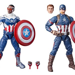 Marvel Legends Team Captain America Two-Pack Sam Wilson & Steve Rogers