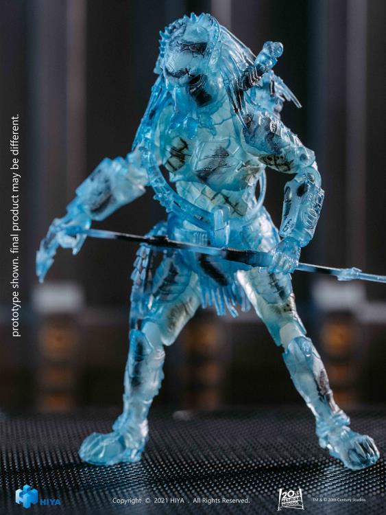 Alien vs Predator Requiem Wolf Predator Active Camouflage 1/18 Scale Previews Exclusive Figure