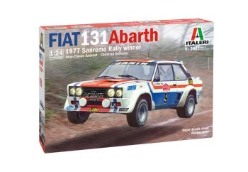 Italeri Fiat 131 Abarth 1977 Sanremo Rally Winner Ref 3621 Escala 1:24