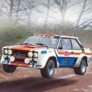 Italeri Fiat 131 Abarth 1977 Sanremo Rally Winner Ref 3621 Escala 1:24