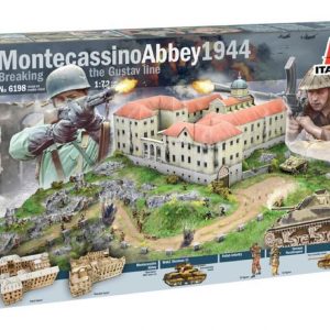 Italeri Montecassino Abbey 1944 Breaking the Gustav Line Battle Set Ref 6198