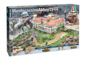 Italeri Montecassino Abbey 1944 Breaking the Gustav Line Battle Set Ref 6198