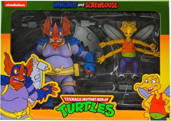 Wingnut & Screwloose 2 Pack Teenage Mutant Ninja Turtles Cartoon Scale Action Figure