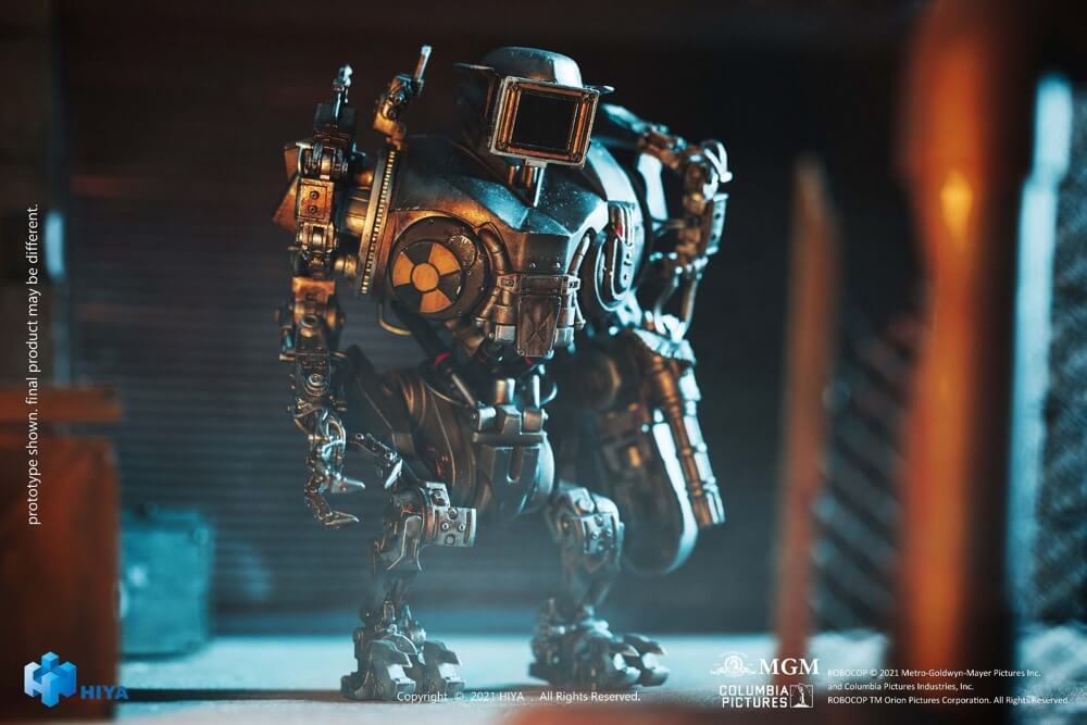 Hiya Toys EMR0044 Exquisite Mini RoboCop 2 Cain ROBOT 1/18 5.5\" Action Figure