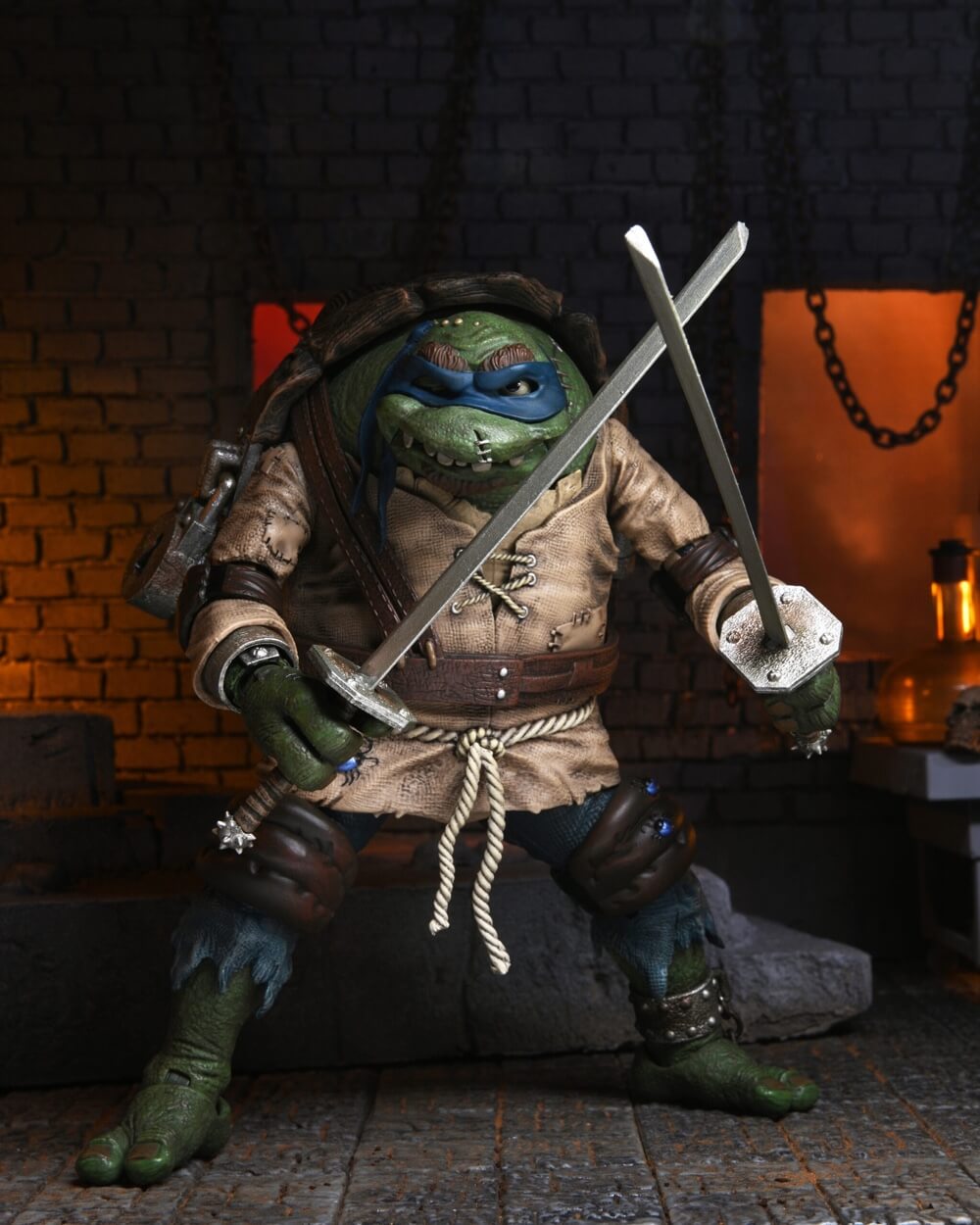 Ultimate Leonardo as The Hunchback Monster Teenage Mutant Ninja Turtles Action Figure
