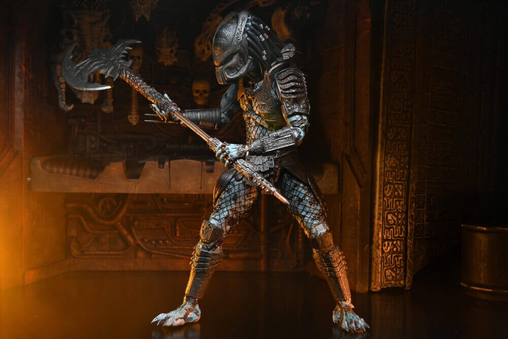 Ultimate Warrior Predator Figure Predator 2 Scale Action Figure 30th Anniversary