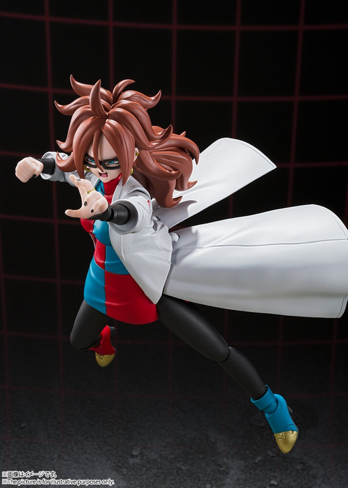 Android 21 (Lab Coat) Dragon Ball FighterZ S.H Figuarts