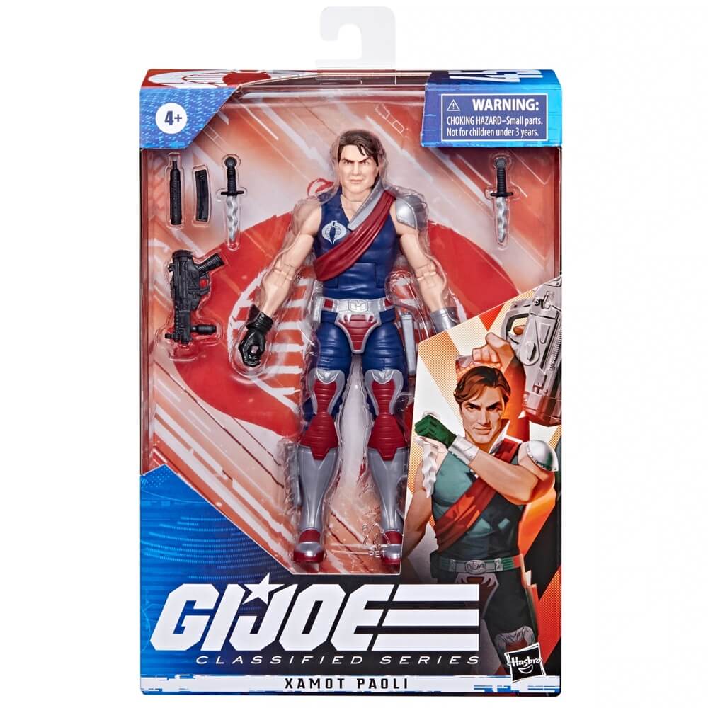 G.I. Joe Classified Series Xamot Paoli Action Figure
