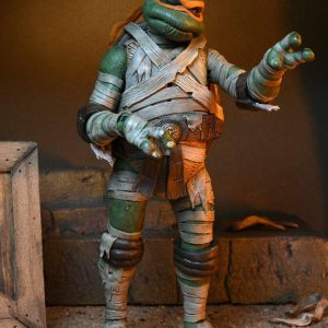 Ultimate Michelangelo as The Mummy Universal Monsters x Teenage Mutant Ninja Turtles Action Figure