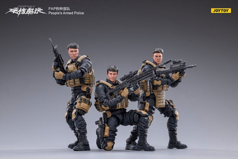 Joy Toy People’s Armed Police Assaulter Scale 1/18