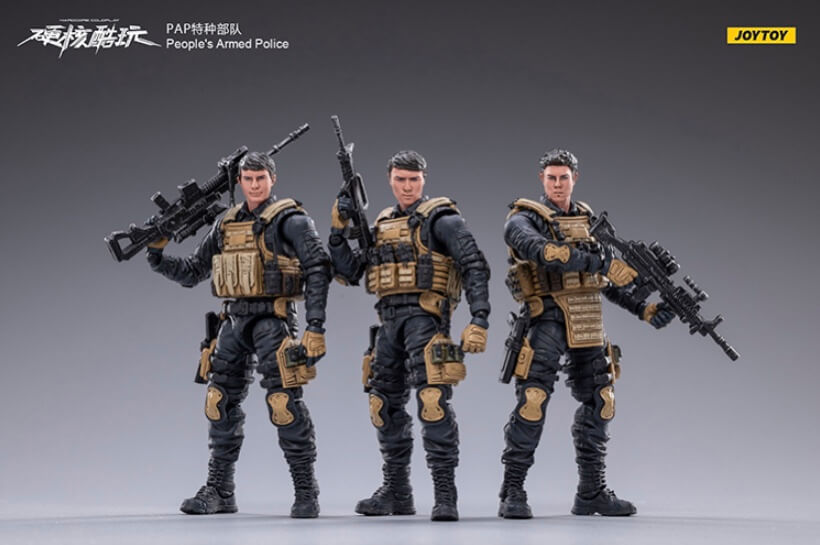 Joy Toy People’s Armed Police Assaulter Scale 1/18