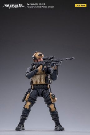 Joy Toy People’s Armed Police Sniper Scale 1/18