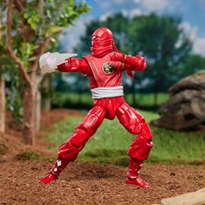 Power Rangers Lightning Collection Mighty Morphin Ninja Red Ranger Figure