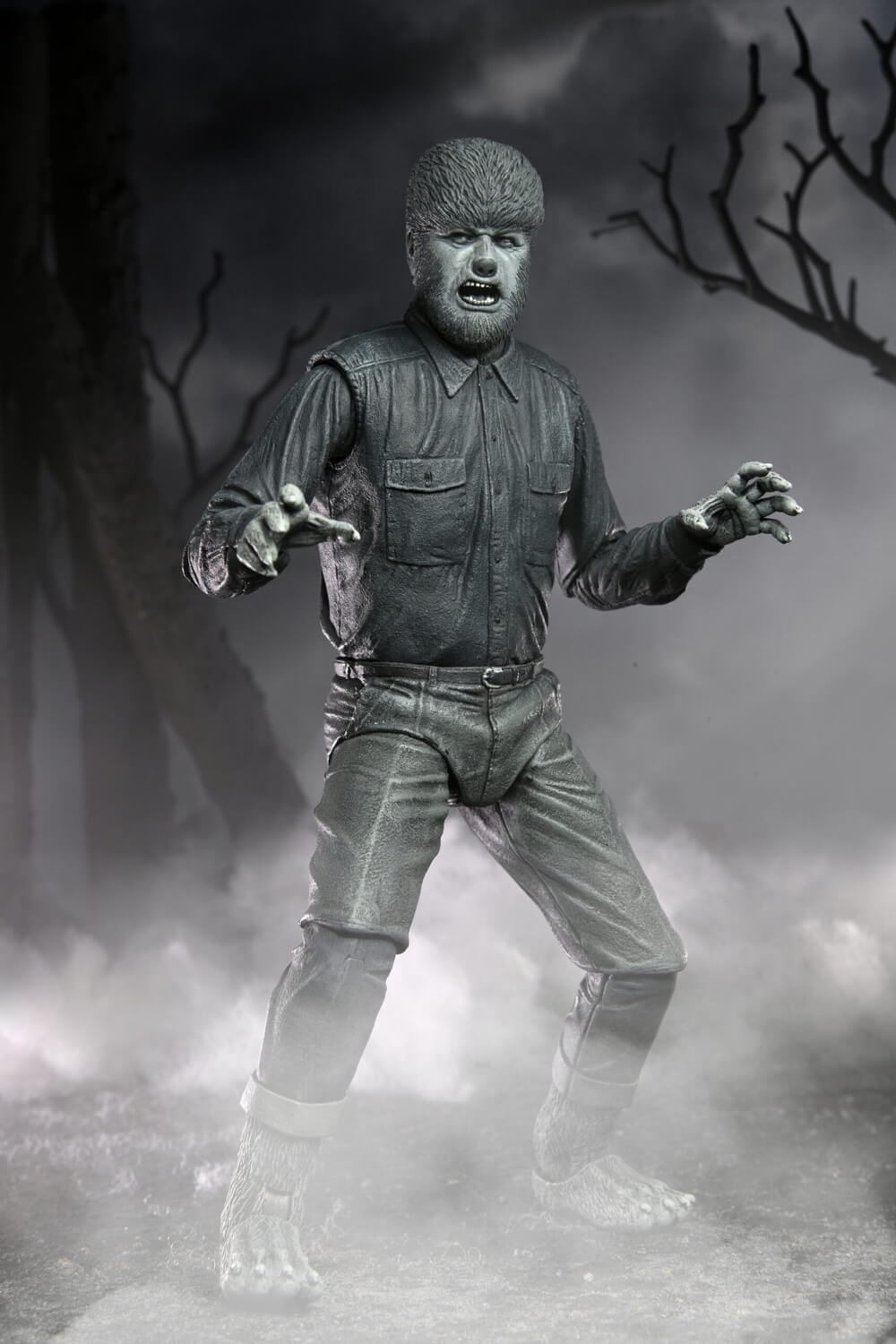 Ultimate Wolf Man (Black & White) Universal Monsters