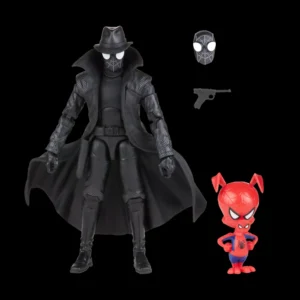 Spider-Man Noir and Spider-Ham Spiderman Into The Spider-Verse Marvel Legends Series