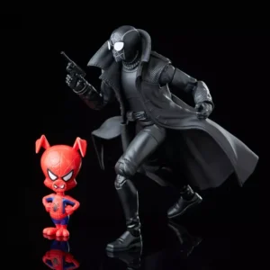 Spider-Man Noir and Spider-Ham Spiderman Into The Spider-Verse Marvel Legends Series