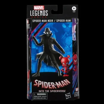 Spider-Man Noir and Spider-Ham Spiderman Into The Spider-Verse Marvel Legends Series