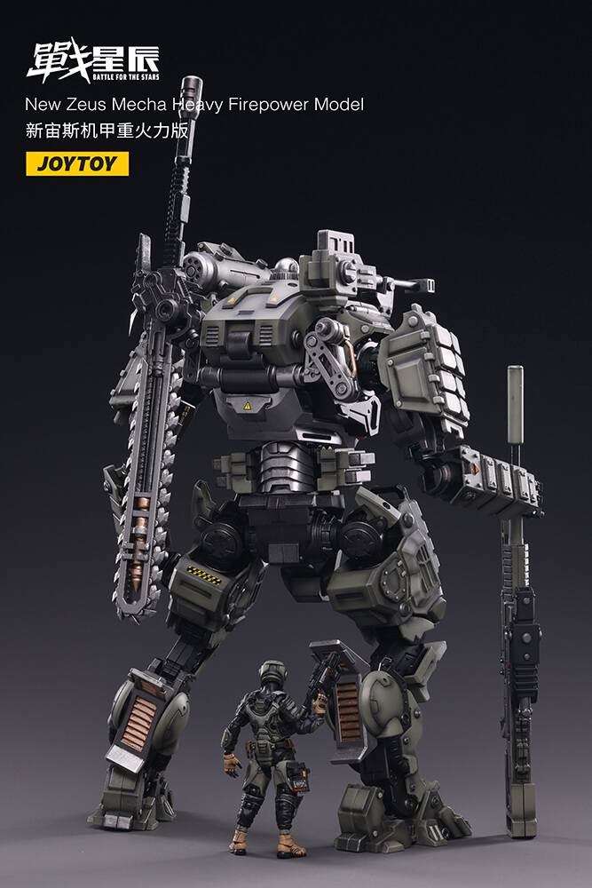 Joy Toy New Zeus Mecha Heavy Firepower Model Scale  1/18