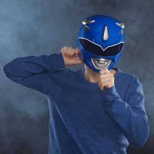 Power Rangers Lightning Collection Mighty Morphin Blue Ranger Helmet