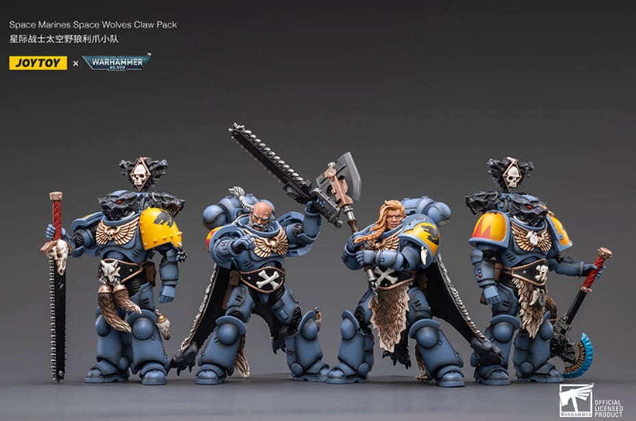 Warhammer 40k Space Wolves Claw Pack Brother Olaf