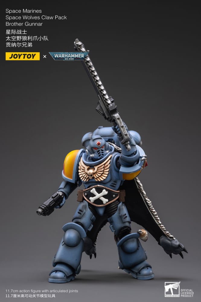 Warhammer 40k Space Wolves Claw Pack Brother Gunnar