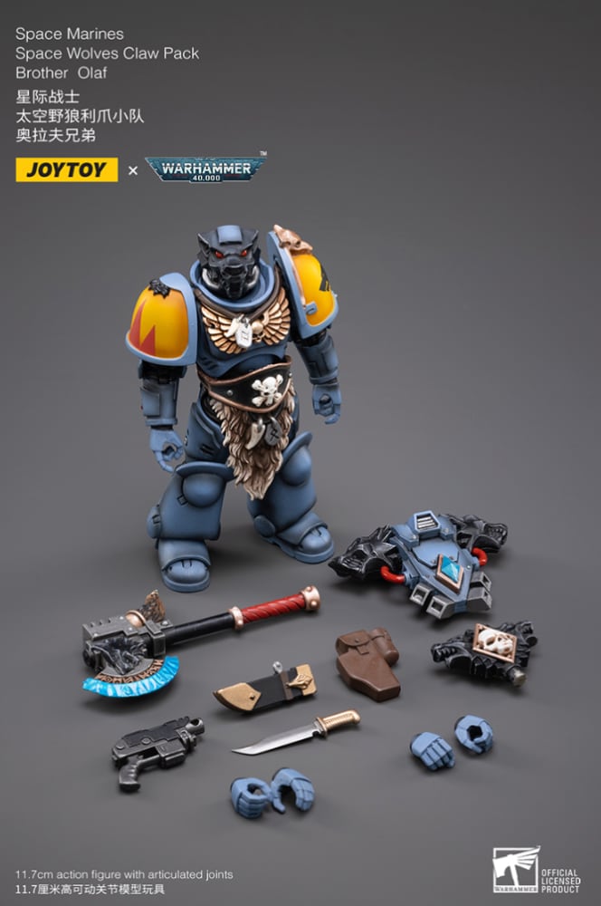 Warhammer 40k Space Wolves Claw Pack Brother Olaf
