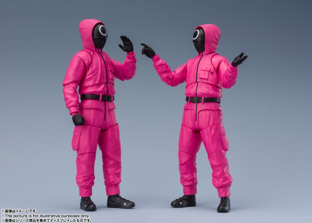 Masked Worker/Masked Manager Squid Game S.H Figuarts