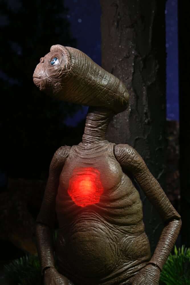 Deluxe Ultimate E.T. with LED Chest E.T. Extra-Terrestrial 40th Anniversary Scale Action Figure