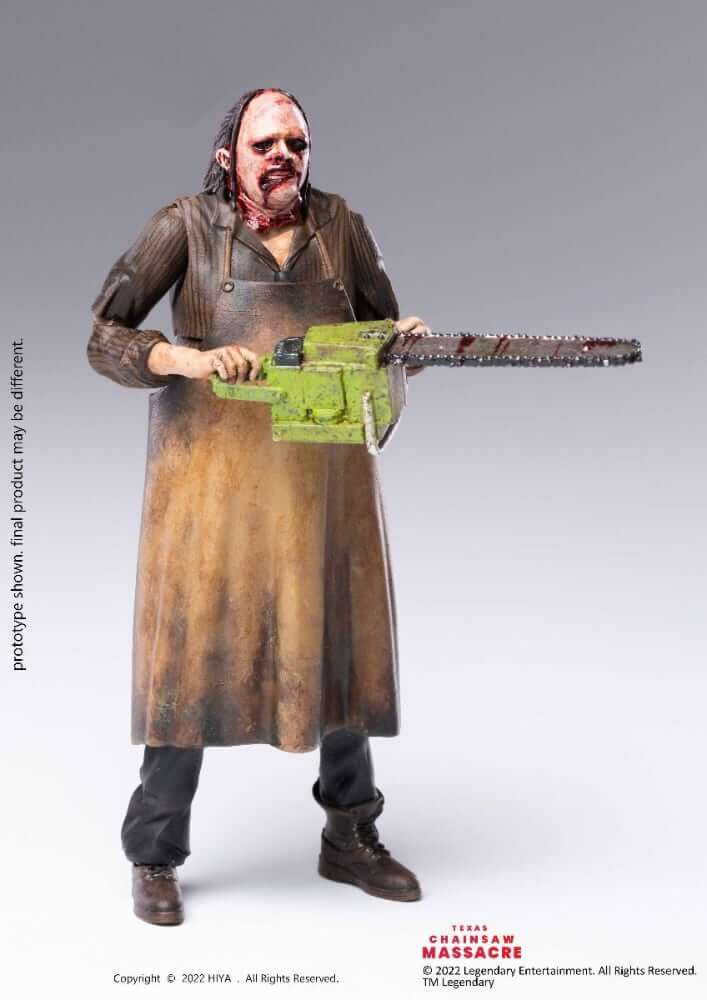 Leatherface Texas Chainsaw Massacre 2022 1/18 Scale Preveiws Exclusive Figure