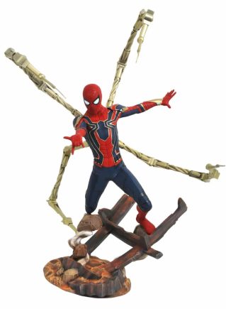 Iron Spider-Man  Marvel Premier Collection Resin Statue Avenger Infinity War
