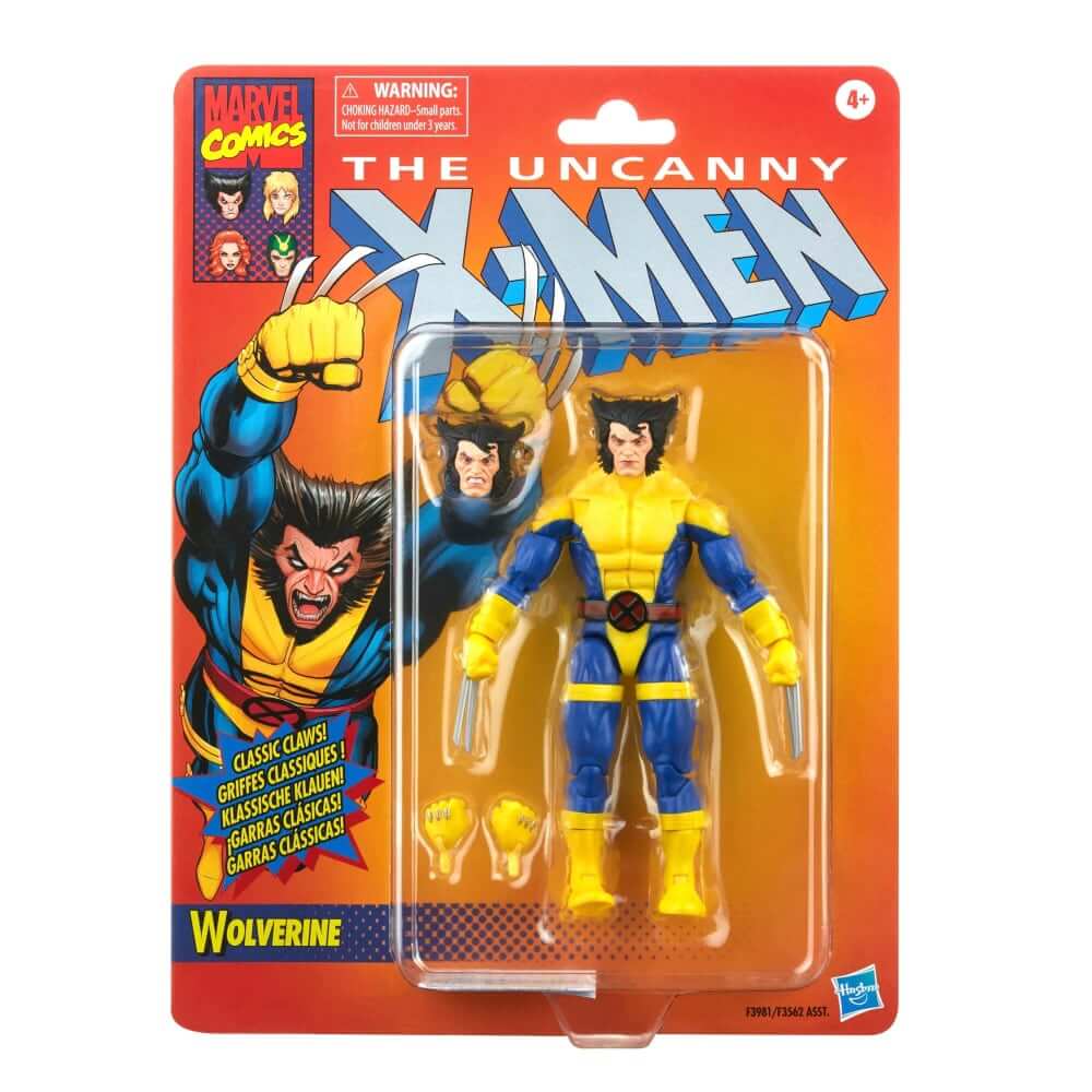 Marvel Legends Series Retro The Uncanny X-Men Wolverine - EndormoonStore