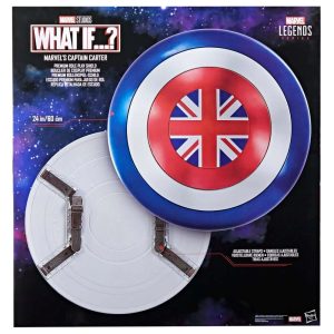 Marvel’s Captain Carter Premium Role play Shield What If…? Marvel Legends Series