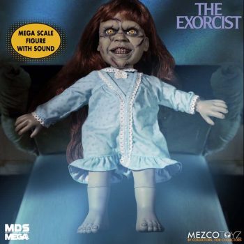 Regan MacNeil The Exorcist With Sound Mezco Designer Series Mega Scale