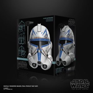 Star Wars The Black Series Clone Captain Rex Electronic Helmet