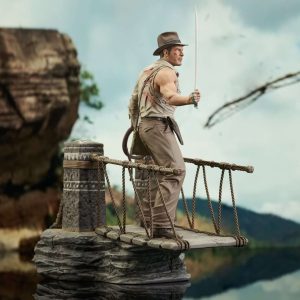 Indiana Jones and the Temple of Doom Indiana Jones (Rope Bridge Standoff) Deluxe Gallery Diorama