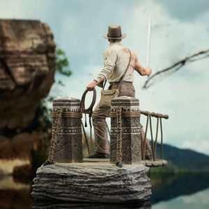 Indiana Jones and the Temple of Doom Indiana Jones (Rope Bridge Standoff) Deluxe Gallery Diorama