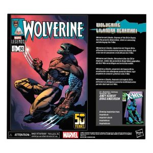 Wolverine Brood Ver. & Lilandra Neramani Pack Wolverine 50th Anniversary Marvel Legends