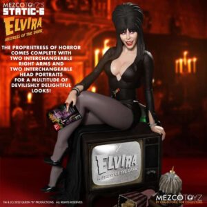 Elvira Mistress of the Dark Mezco´s Static Six Premium