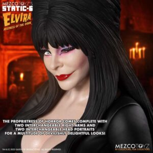 Elvira Mistress of the Dark Mezco´s Static Six Premium