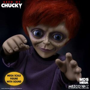 Talking Glen Seed of Chucky Mezco Designer Series Mega Scale