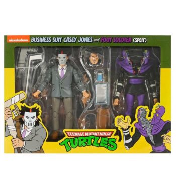 Bussines Suit Casey Jones & Split Foot Soldier Teenage Mutant Ninja Turtles Cartoon