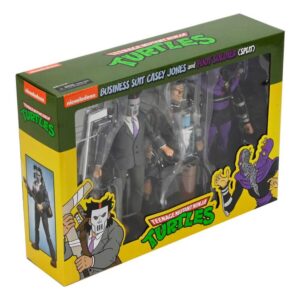 Bussines Suit Casey Jones & Split Foot Soldier Teenage Mutant Ninja Turtles Cartoon