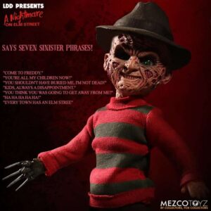 Freddy Krueger Talking  A Nightmare on Elm Street Living Dead Dolls