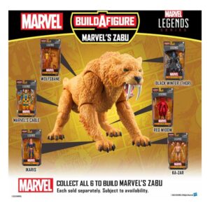 Wolfsbane (BAF Marvel’s Zabu) Marvel Legends Series