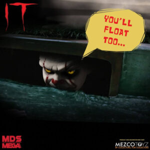 Pennywise IT (2017) Mezco Designer Series Mega Scale Talking