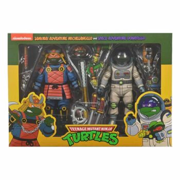 Samurai Adventure Michelangelo & Space Adventure Donatello Teenage Mutant Ninja Turtles Cartoon