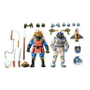 Samurai Adventure Michelangelo & Space Adventure Donatello Teenage Mutant Ninja Turtles Cartoon