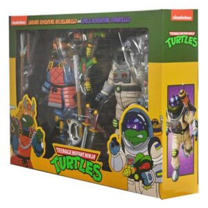 Samurai Adventure Michelangelo & Space Adventure Donatello Teenage Mutant Ninja Turtles Cartoon