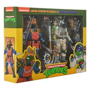 Samurai Adventure Michelangelo & Space Adventure Donatello Teenage Mutant Ninja Turtles Cartoon