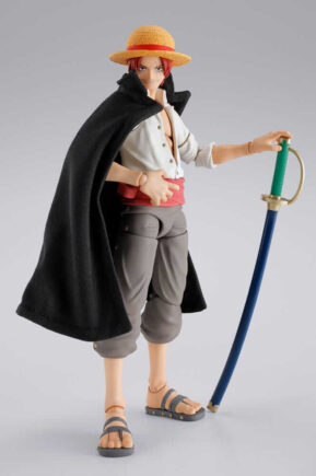 Shanks and Monkey D. Luffy (Childhood) One Piece S.H Figuarts